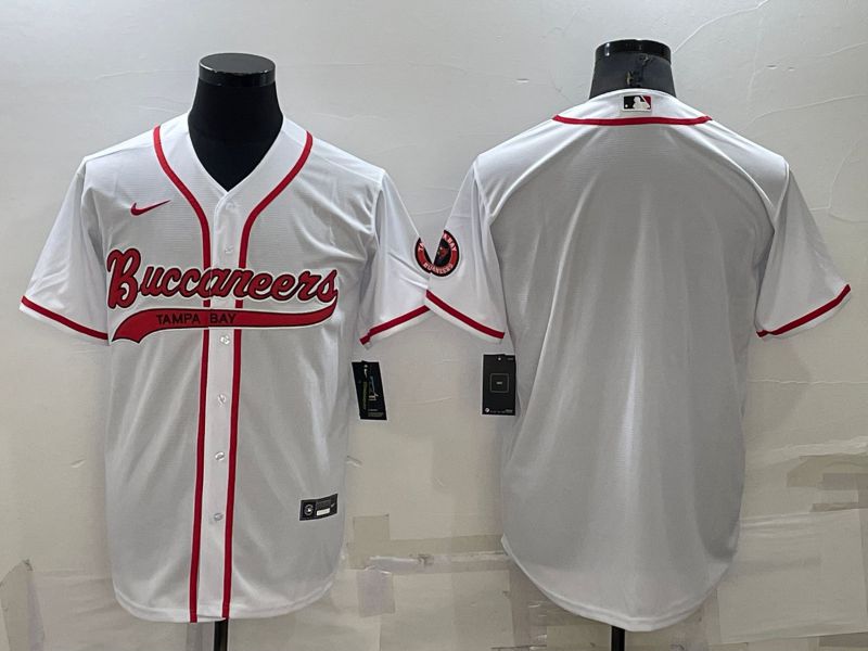 Men Tampa Bay Buccaneers Blank White 2022 Nike Co branded NFL Jersey->los angeles rams->NFL Jersey
